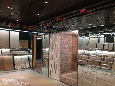 上海青浦意邦建材市場瓷磚展廳板材選購指南